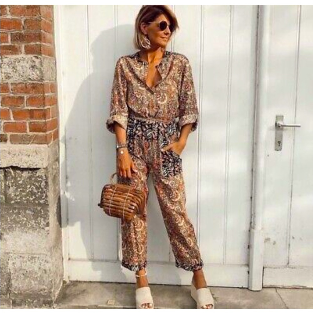 NWOT ZARA JUMPSUIT